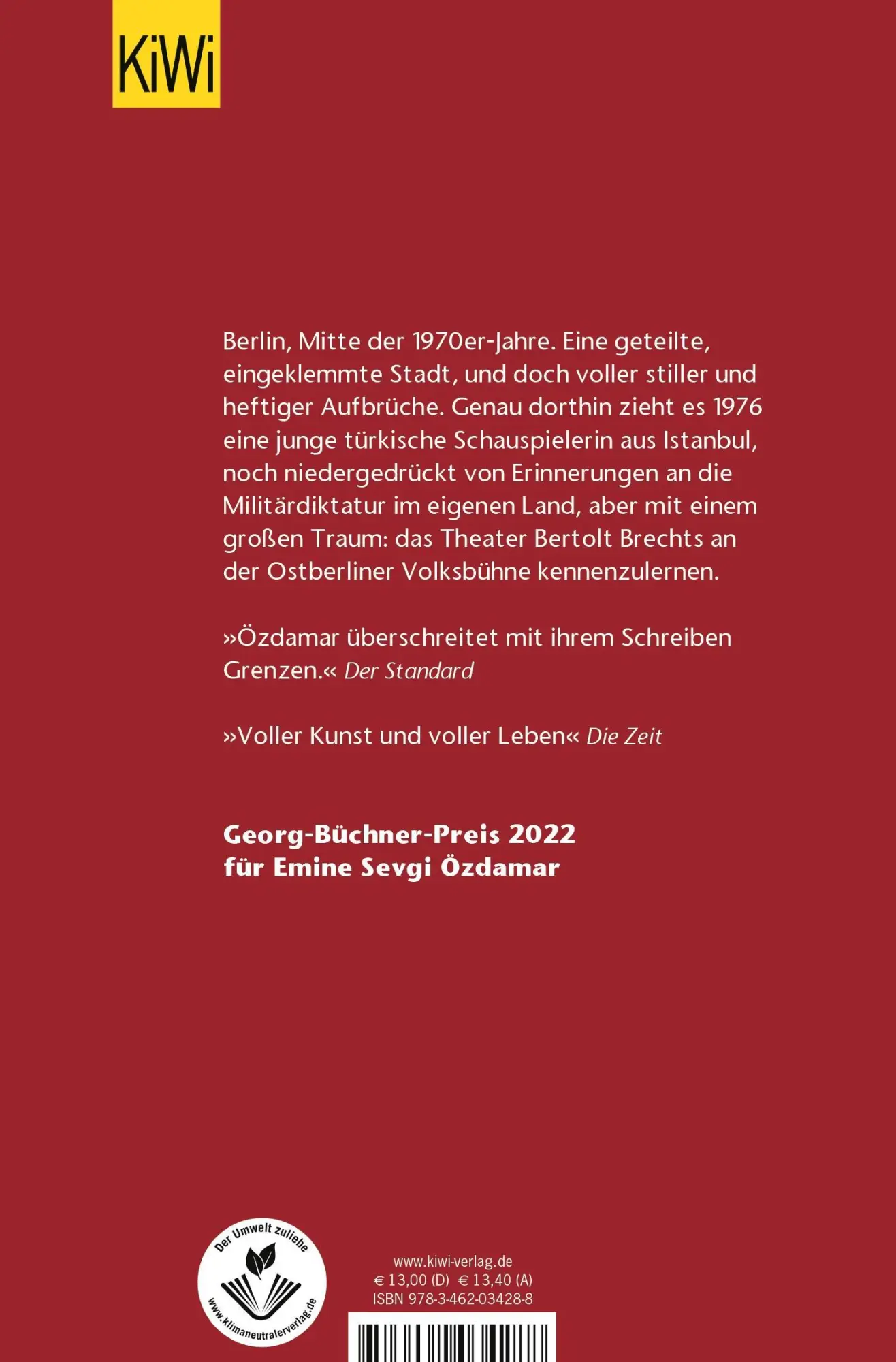 Rückseite: 9783462034288 | Seltsame Sterne starren zur Erde | Emine Sevgi Özdamar | Taschenbuch
