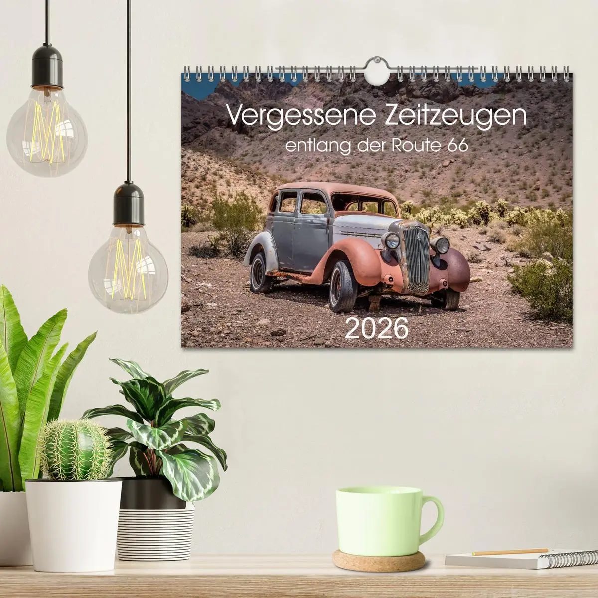 Bild: 9783516034288 | Vergessene Zeitzeugen entlang der Route 66 (Wandkalender 2026 DIN...