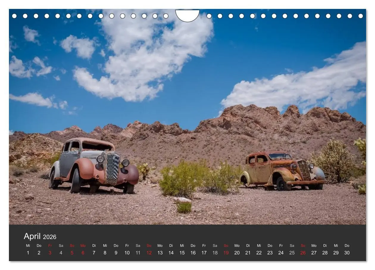 Bild: 9783516034288 | Vergessene Zeitzeugen entlang der Route 66 (Wandkalender 2026 DIN...