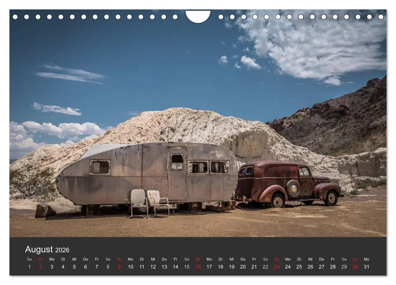 Bild: 9783516034288 | Vergessene Zeitzeugen entlang der Route 66 (Wandkalender 2026 DIN...