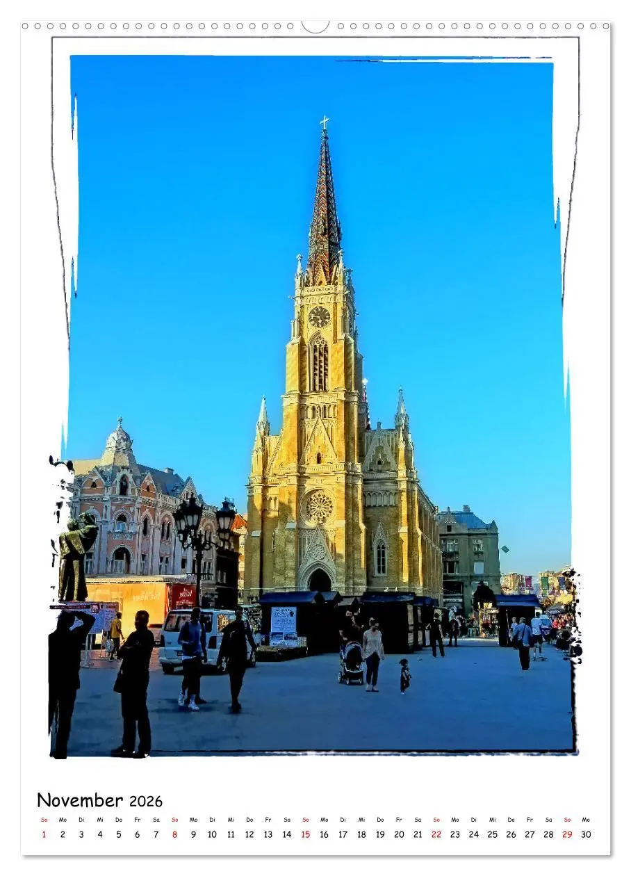 Bild: 9783516274288 | Novi Sad entdecken (Wandkalender 2026 DIN A2 hoch), CALVENDO...