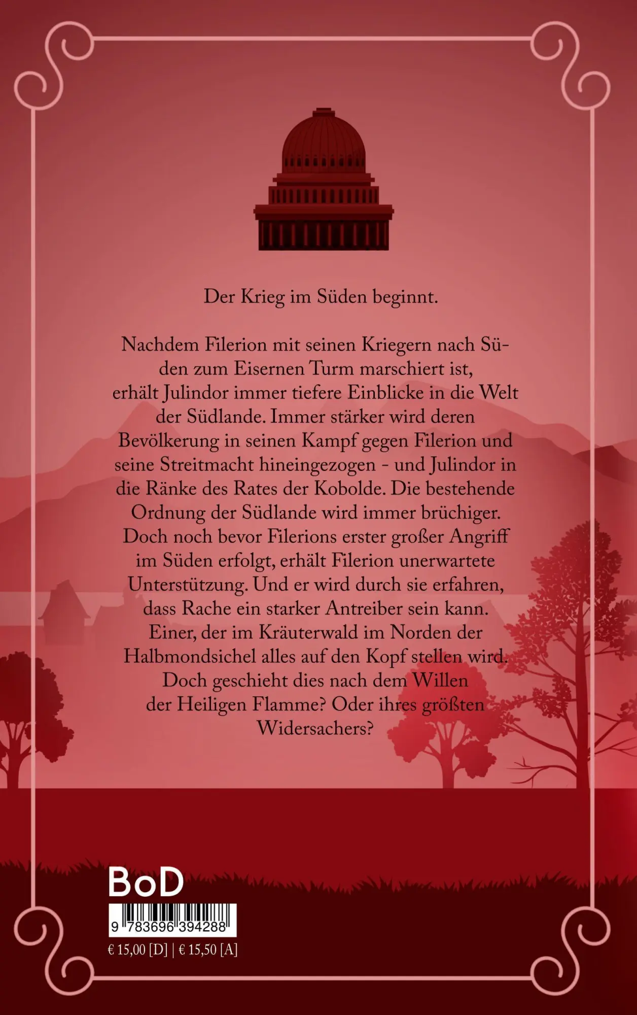 Rückseite: 9783696394288 | Buch 3: Der Krieg im Süden | Felix Kindermann | Taschenbuch | 276 S.