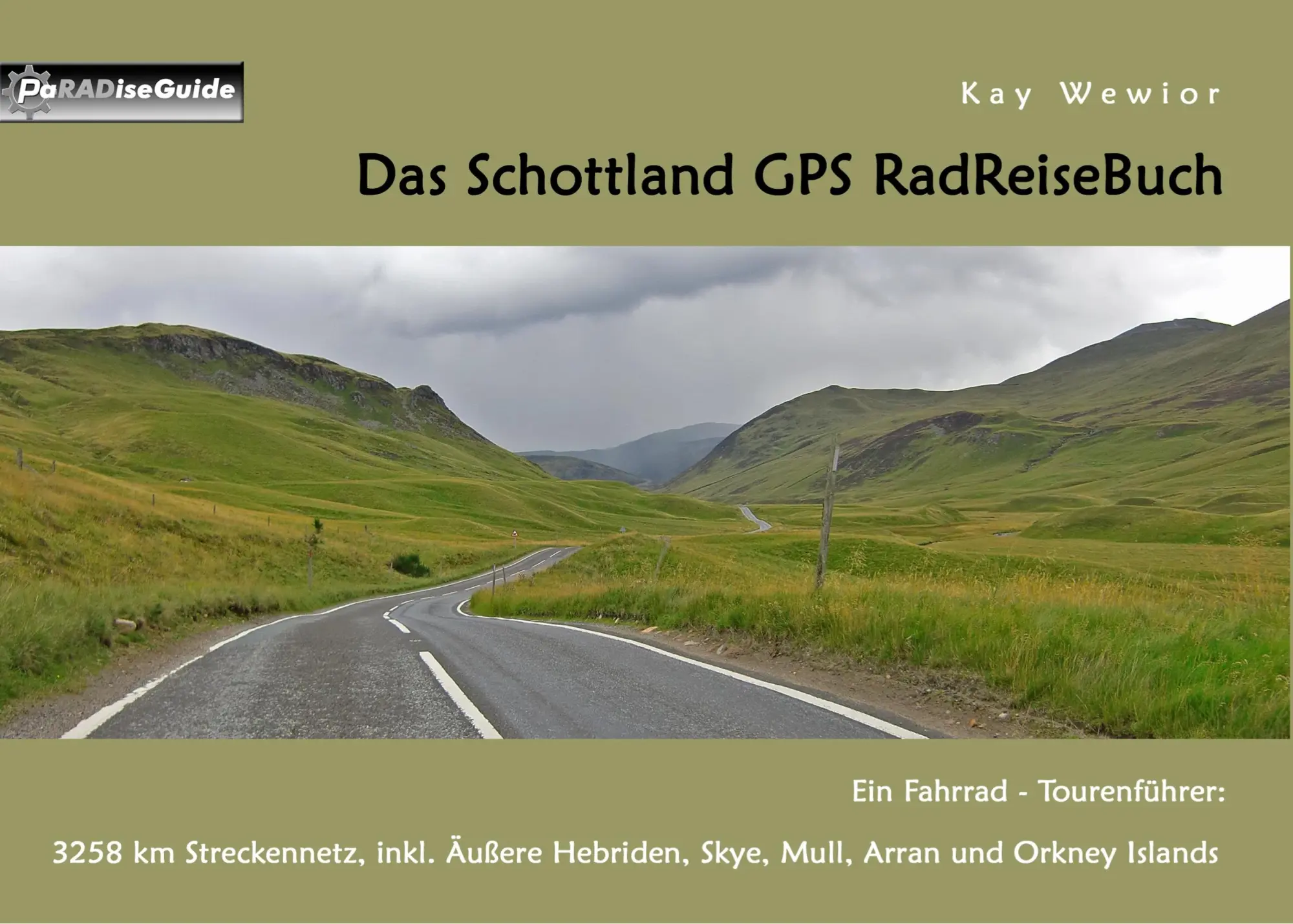 Cover: 9783734764288 | Das Schottland GPS RadReiseBuch | Kay Wewior | Taschenbuch | 144 S.