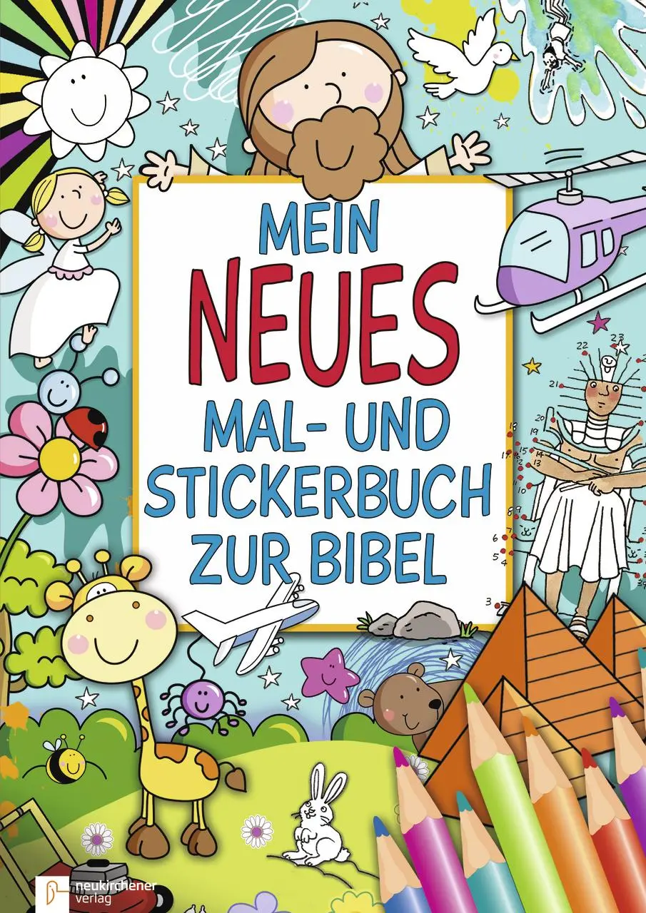 Cover: 9783761564288 | Mein neues Mal- und Stickerbuch zur Bibel | Barnard | Taschenbuch