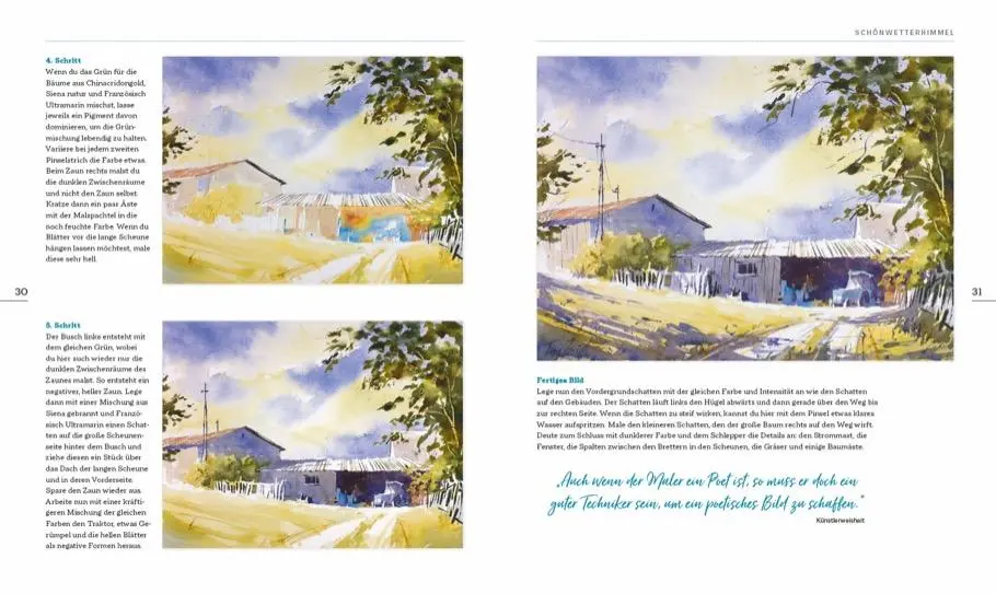 Bild: 9783862304288 | Mein Atelier Aquarellmalerei - Himmel &amp; Wolken | Kristina Jurick