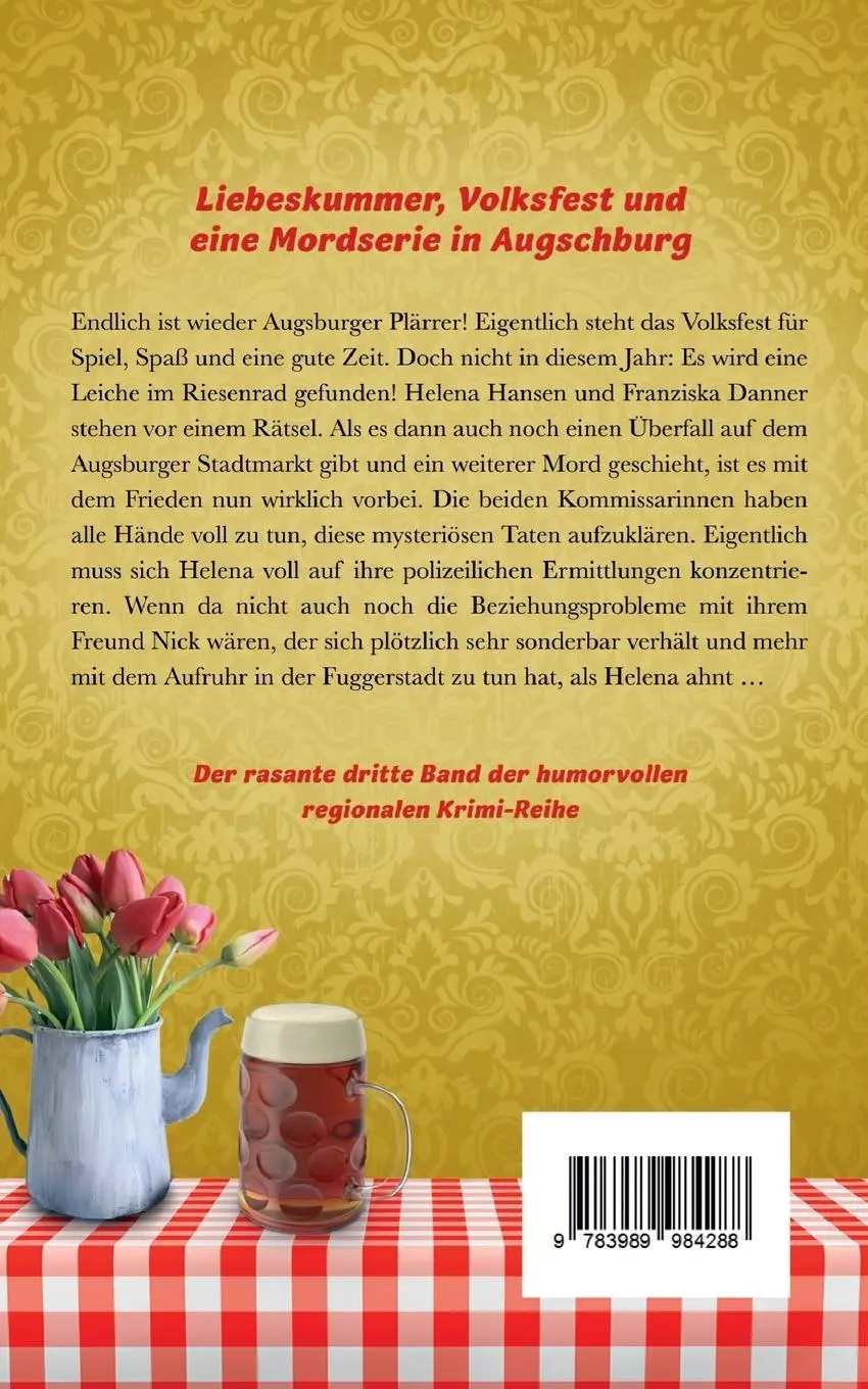 Rückseite: 9783989984288 | Mord, gell? Ein humorvoller Augschburg-Krimi | Ulrike Vögl | Buch