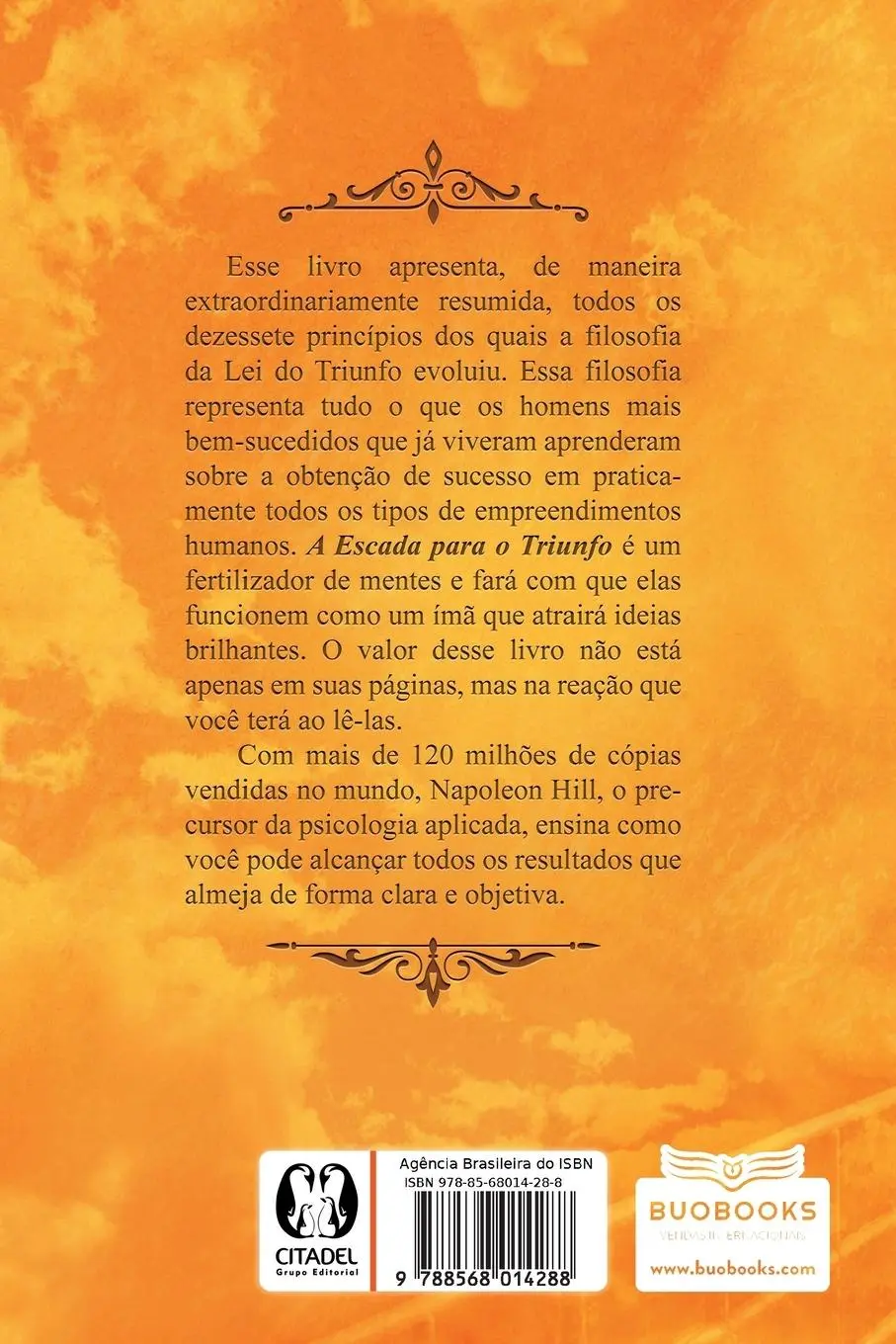 Rückseite: 9788568014288 | A escada para o triunfo | Napoleon Hill | Taschenbuch | Portugiesisch