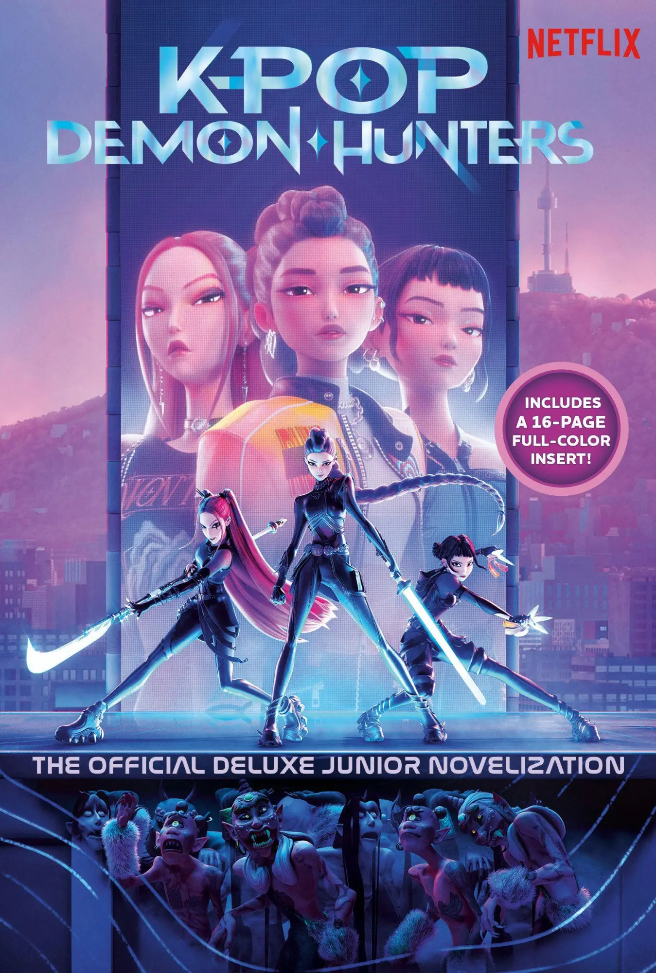 Cover: 9798217234288 | KPop Demon Hunters: The Official Deluxe Junior Novelization | Yoon