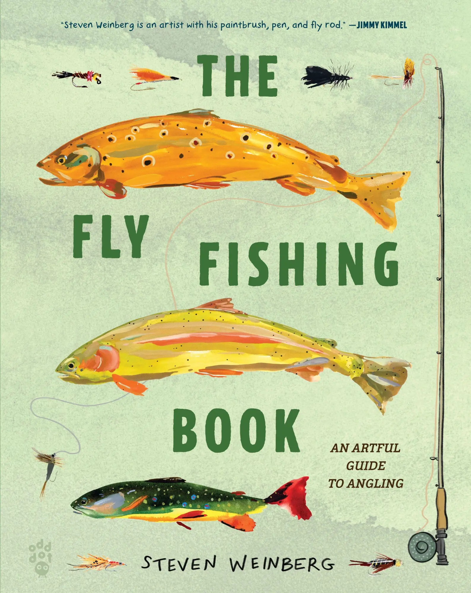 Cover: 9781250364388 | The Fly Fishing Book | An Artful Guide to Angling | Steven Weinberg