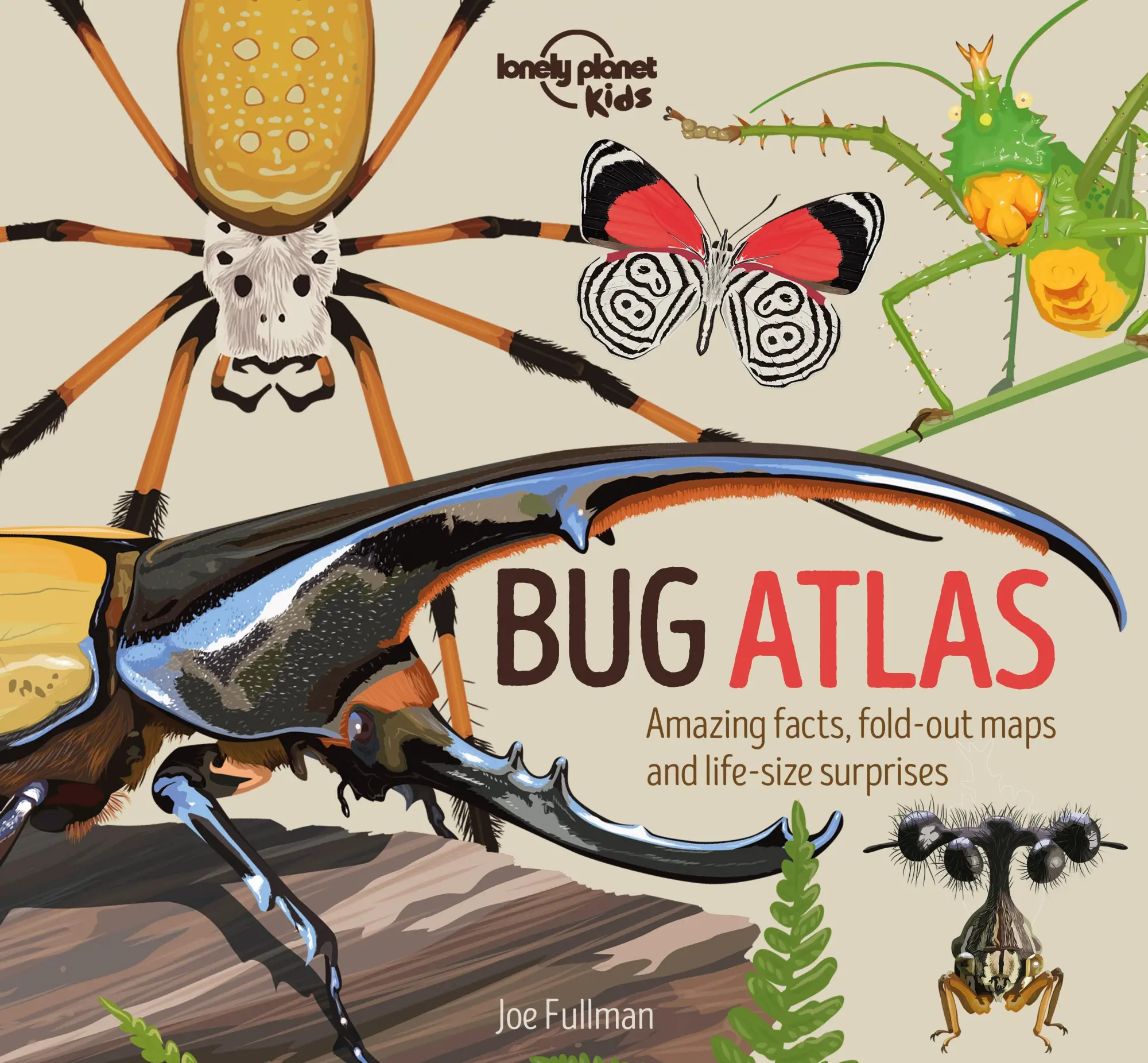 Cover: 9781838694388 | Lonely Planet Kids Bug Atlas | Joe Fullman (u. a.) | Buch | Gebunden
