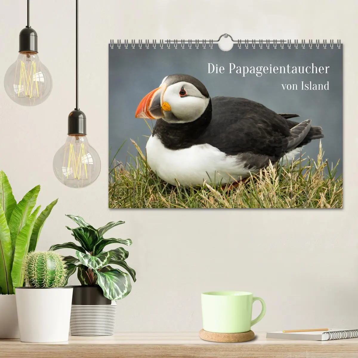 Bild: 9783457624388 | Die Papageientaucher von Island (Wandkalender 2026 DIN A4 quer),...