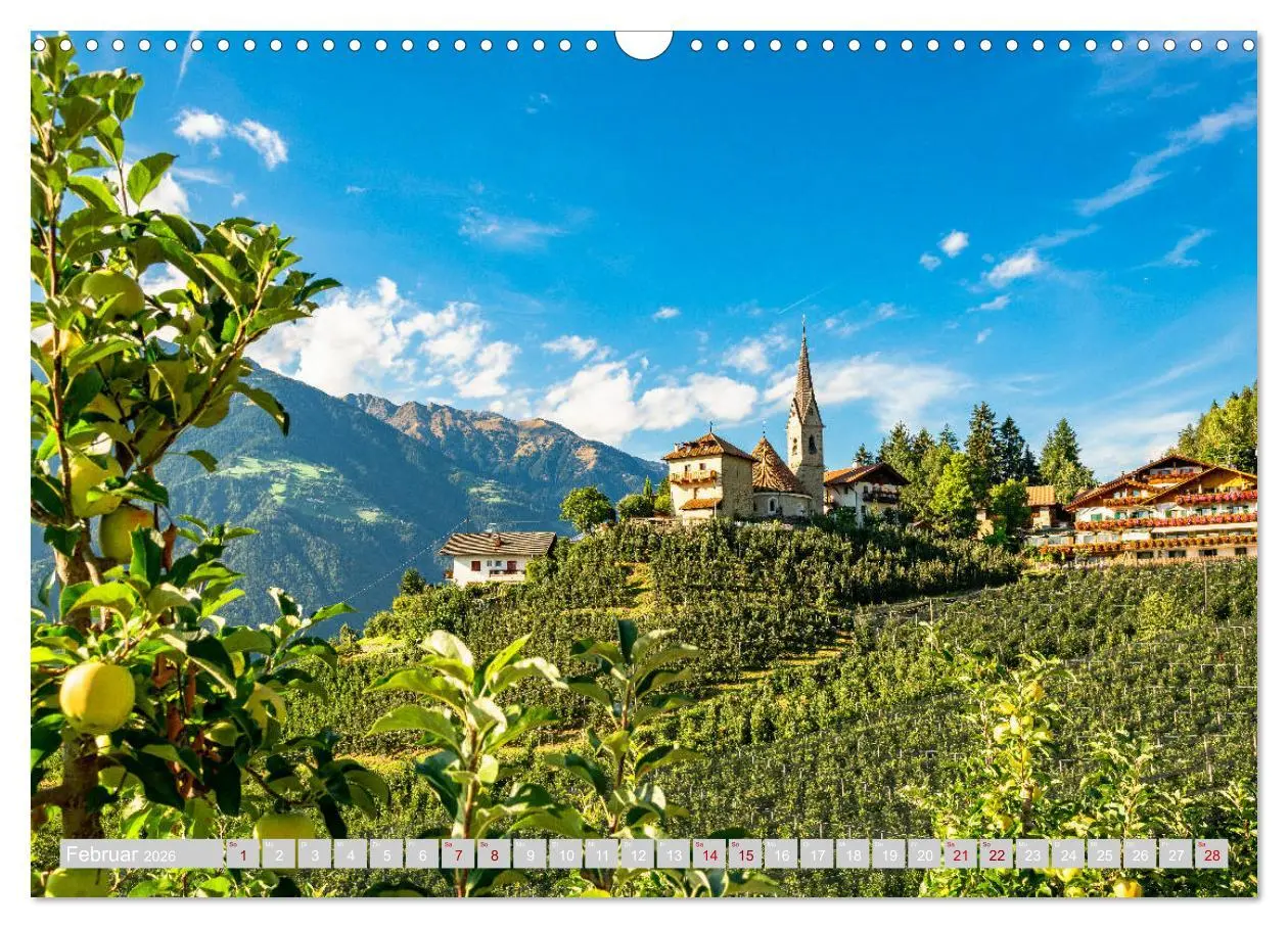 Bild: 9783457934388 | Sommer - Sonne - Schenna (Wandkalender 2026 DIN A3 quer), CALVENDO...