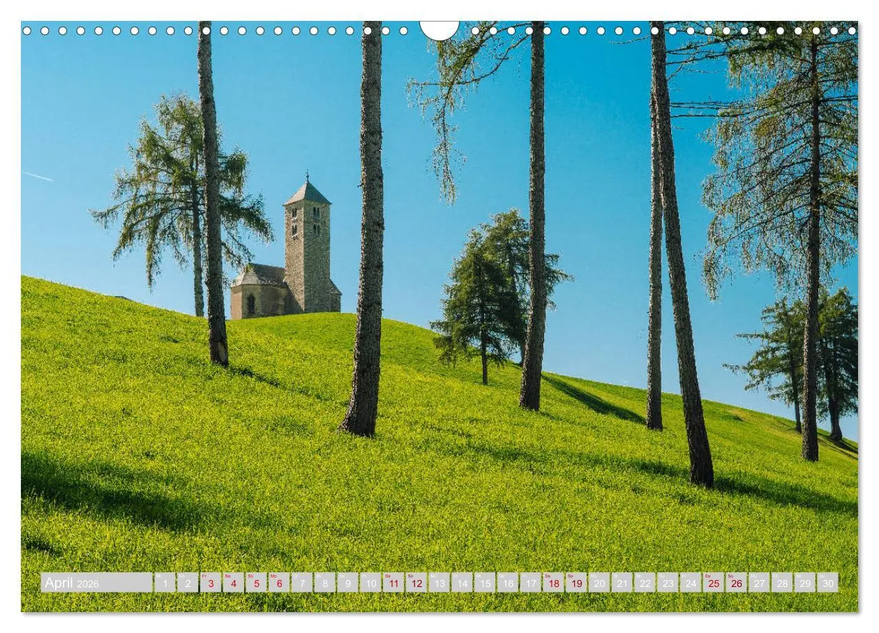 Bild: 9783457934388 | Sommer - Sonne - Schenna (Wandkalender 2026 DIN A3 quer), CALVENDO...