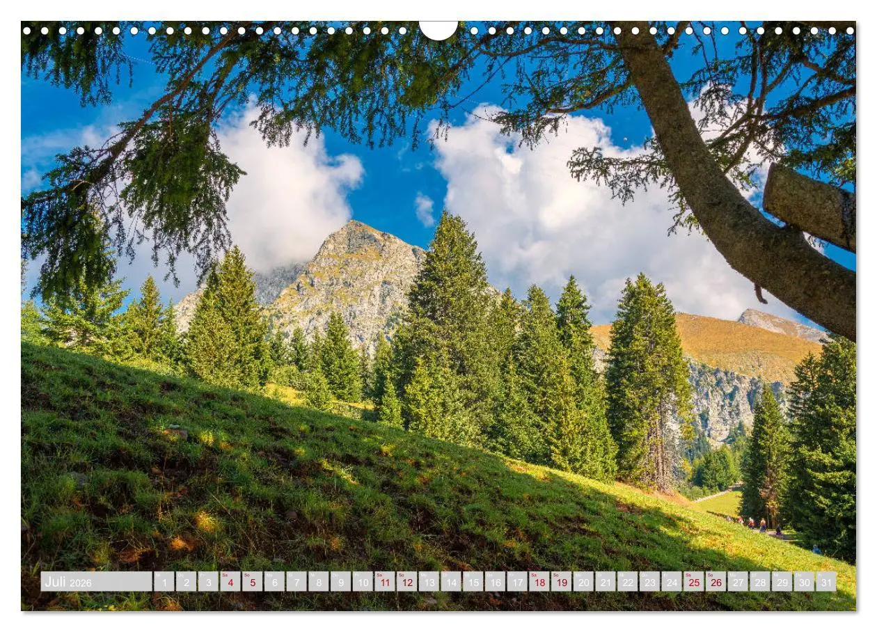 Bild: 9783457934388 | Sommer - Sonne - Schenna (Wandkalender 2026 DIN A3 quer), CALVENDO...