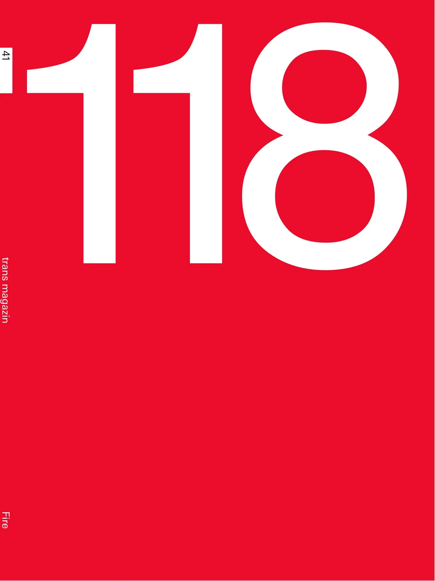 Cover: 9783856764388 | trans 41. Fire | trans Redaktion | Taschenbuch | 162 S. | Deutsch