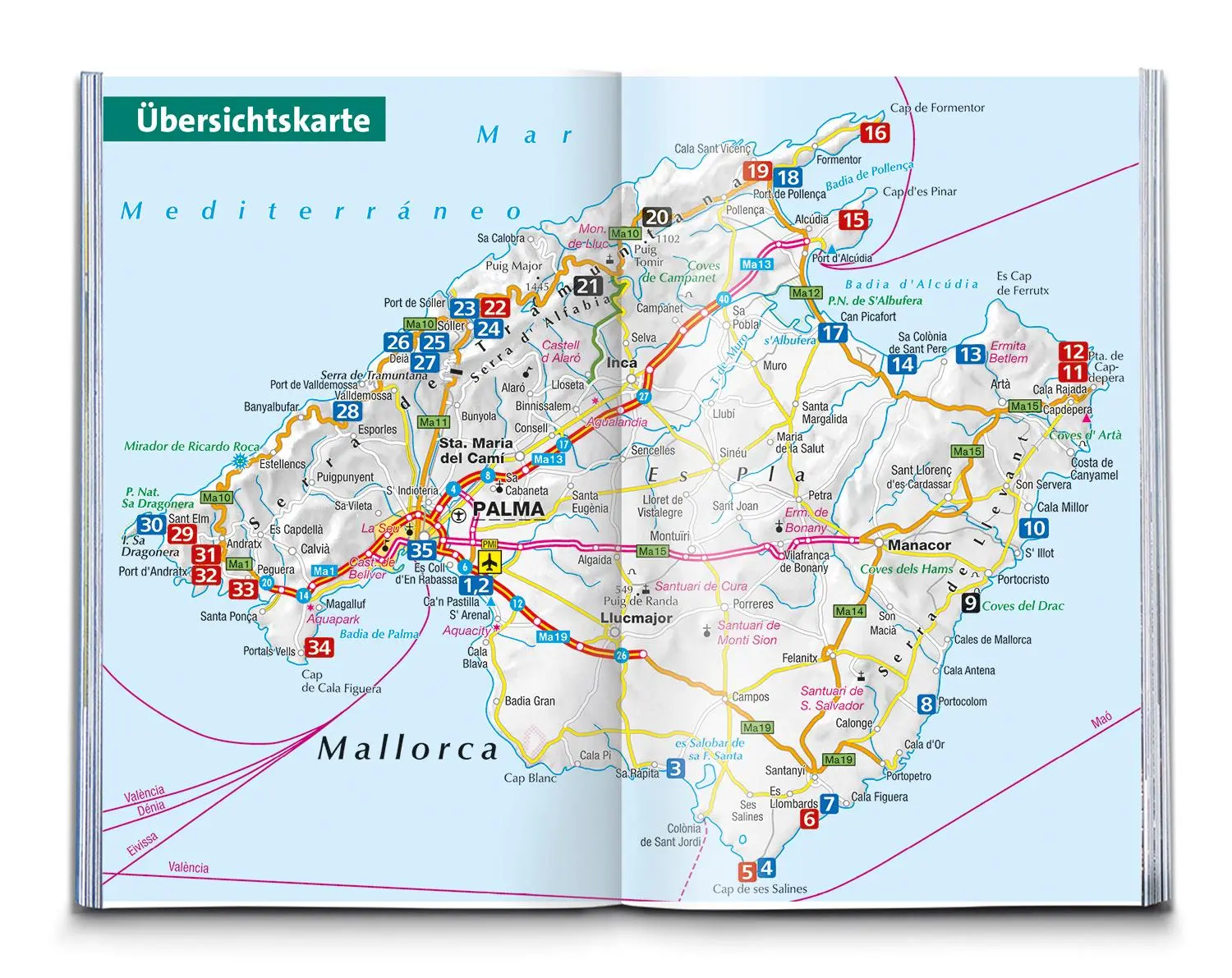 Bild: 9783991544388 | KOMPASS Wanderführer Mallorca Strand- und Küstenwanderungen, 35...