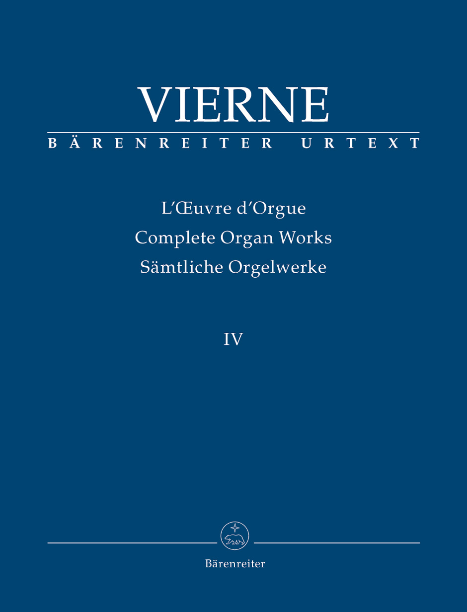 Cover: 9790006534388 | Symphony No. 4 op. 32 | Louis Vierne | Partitur | 2015