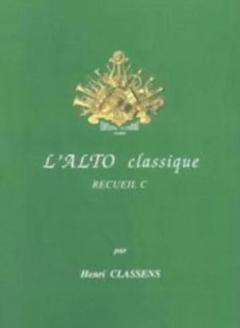 L ALTO CLASSIQUE BOOK C VIOLA &amp, PIANO