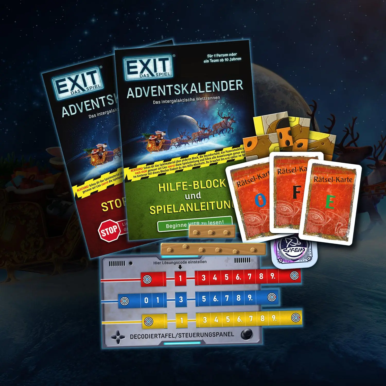 Bild: 4002051684488 | EXIT® - Das Spiel Adventskalender | Spiel | Spiel | Deutsch