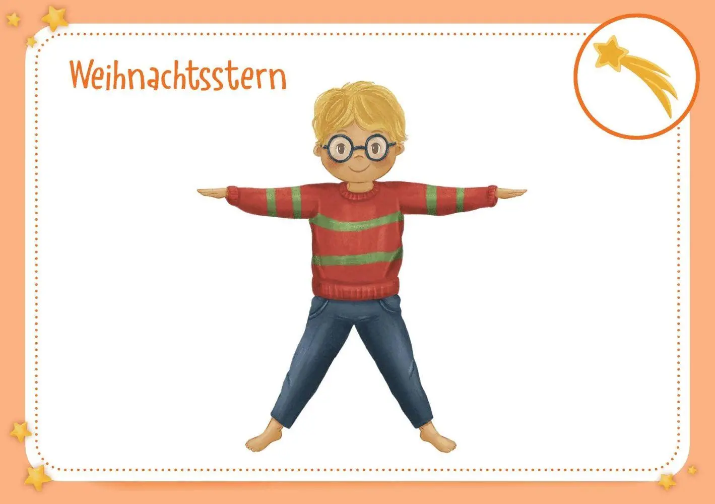Bild: 4260694924488 | 24 x Kinderyoga im Advent. Bildkarten mit weihnachtlichen Übungen...