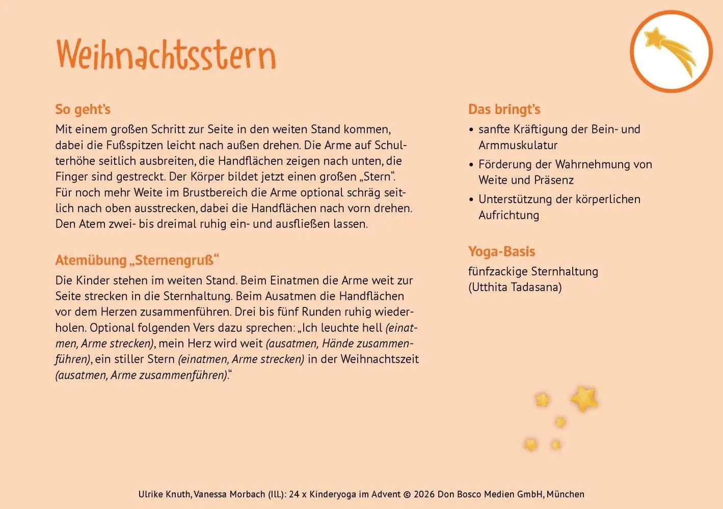 Bild: 4260694924488 | 24 x Kinderyoga im Advent. Bildkarten mit weihnachtlichen Übungen...