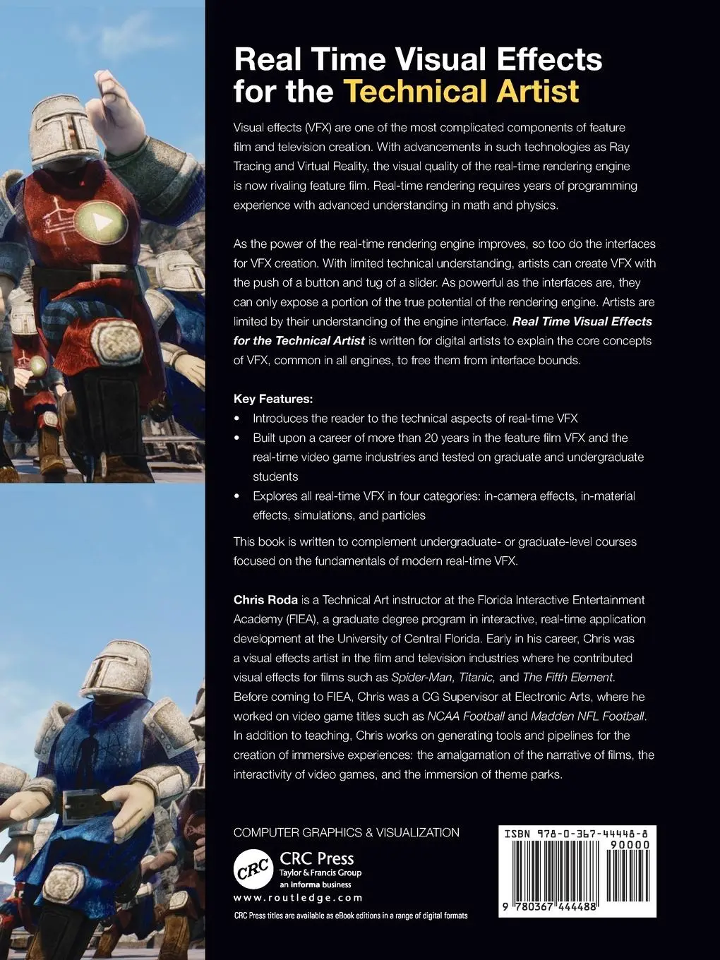 Rückseite: 9780367444488 | Real Time Visual Effects for the Technical Artist | Chris Roda | Buch