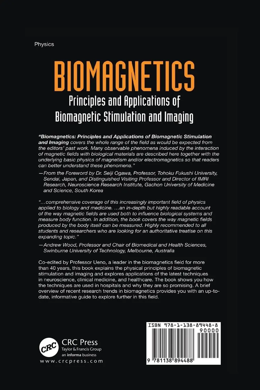 Rückseite: 9781138894488 | Biomagnetics | Shoogo Ueno (u. a.) | Taschenbuch | Englisch | 2020