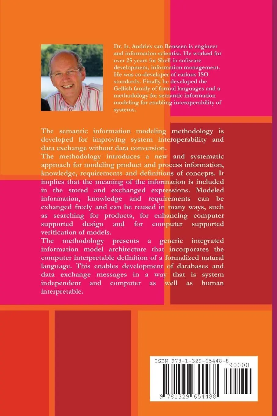 Rückseite: 9781329654488 | Semantic Information Modeling Methodology | Andries van Renssen | Buch