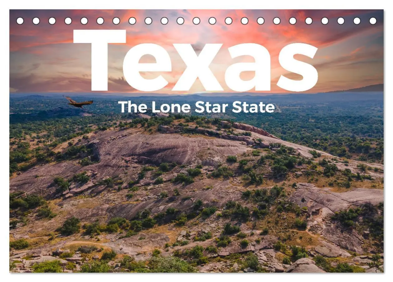 Cover: 9783457614488 | Texas - The Lone Star State (Tischkalender 2026 DIN A5 quer),...