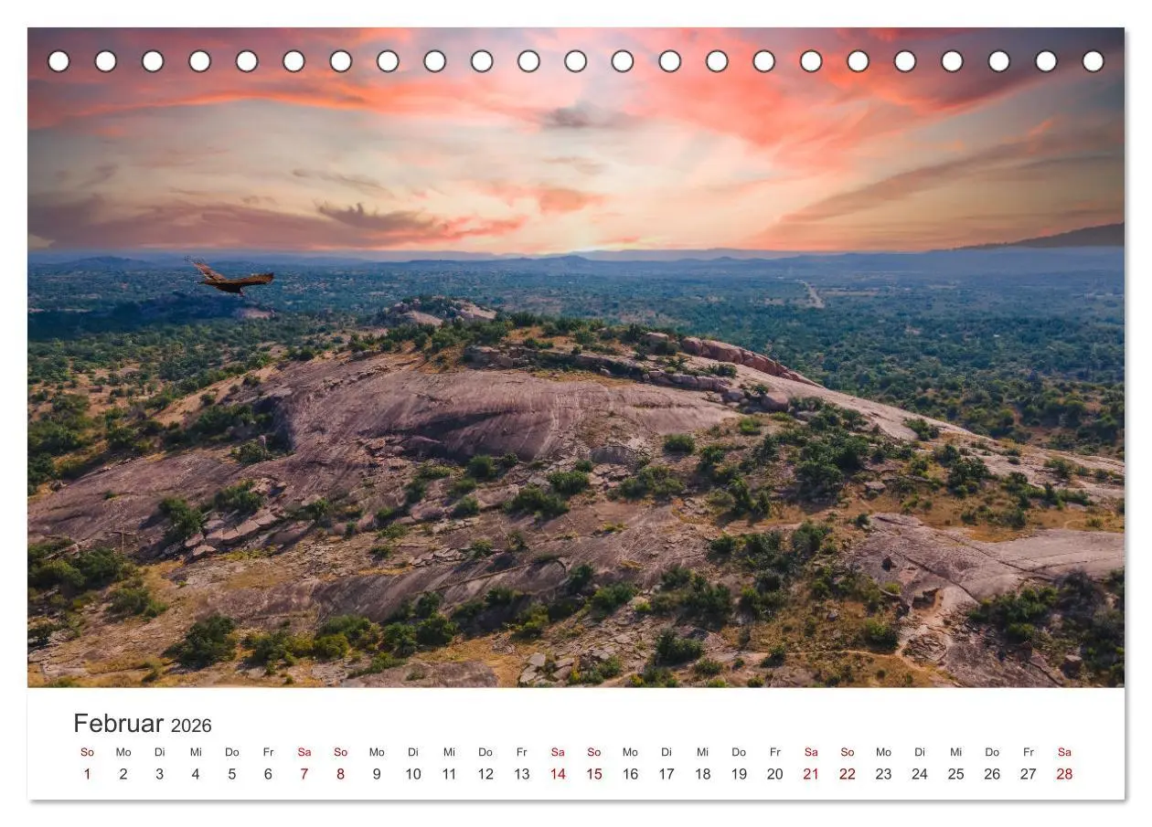 Bild: 9783457614488 | Texas - The Lone Star State (Tischkalender 2026 DIN A5 quer),...
