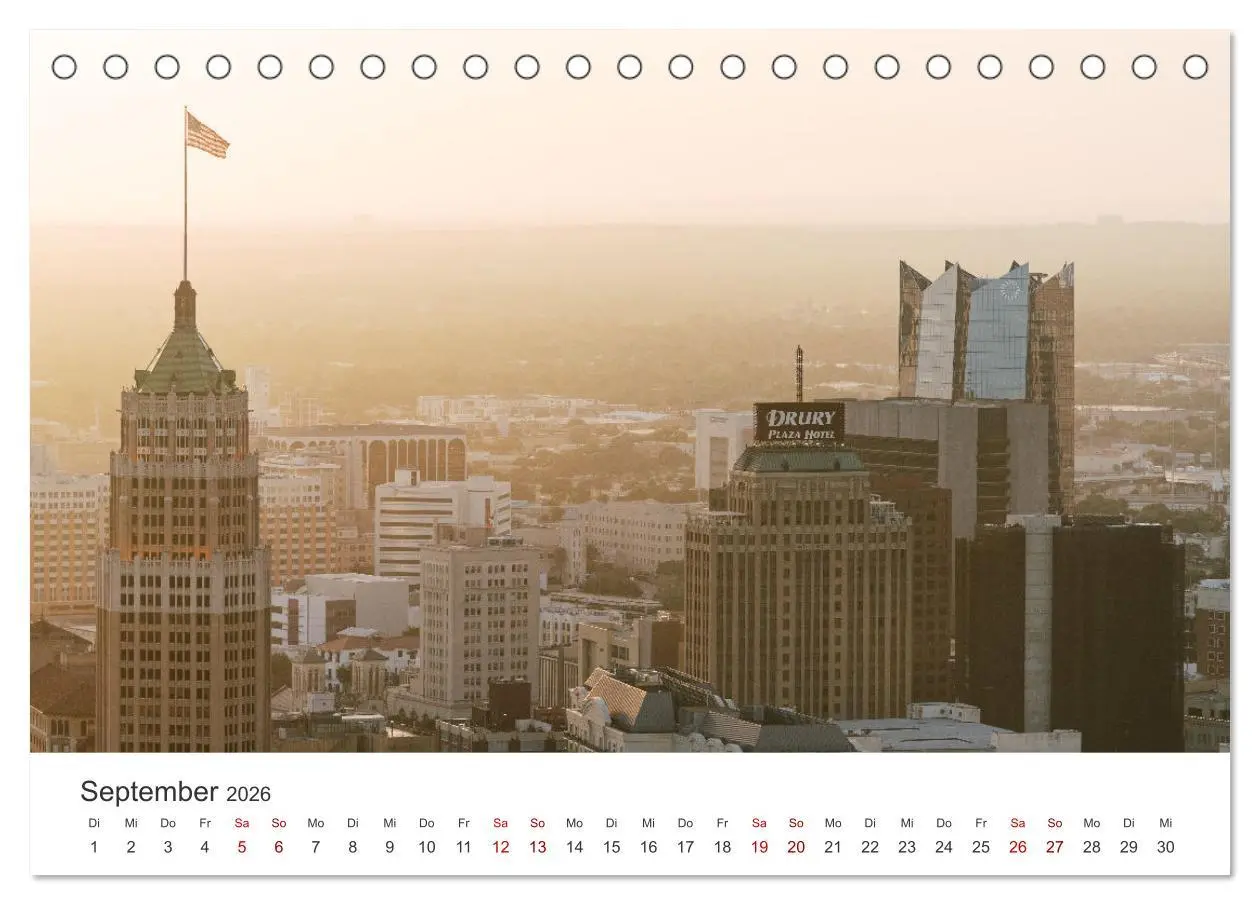 Bild: 9783457614488 | Texas - The Lone Star State (Tischkalender 2026 DIN A5 quer),...