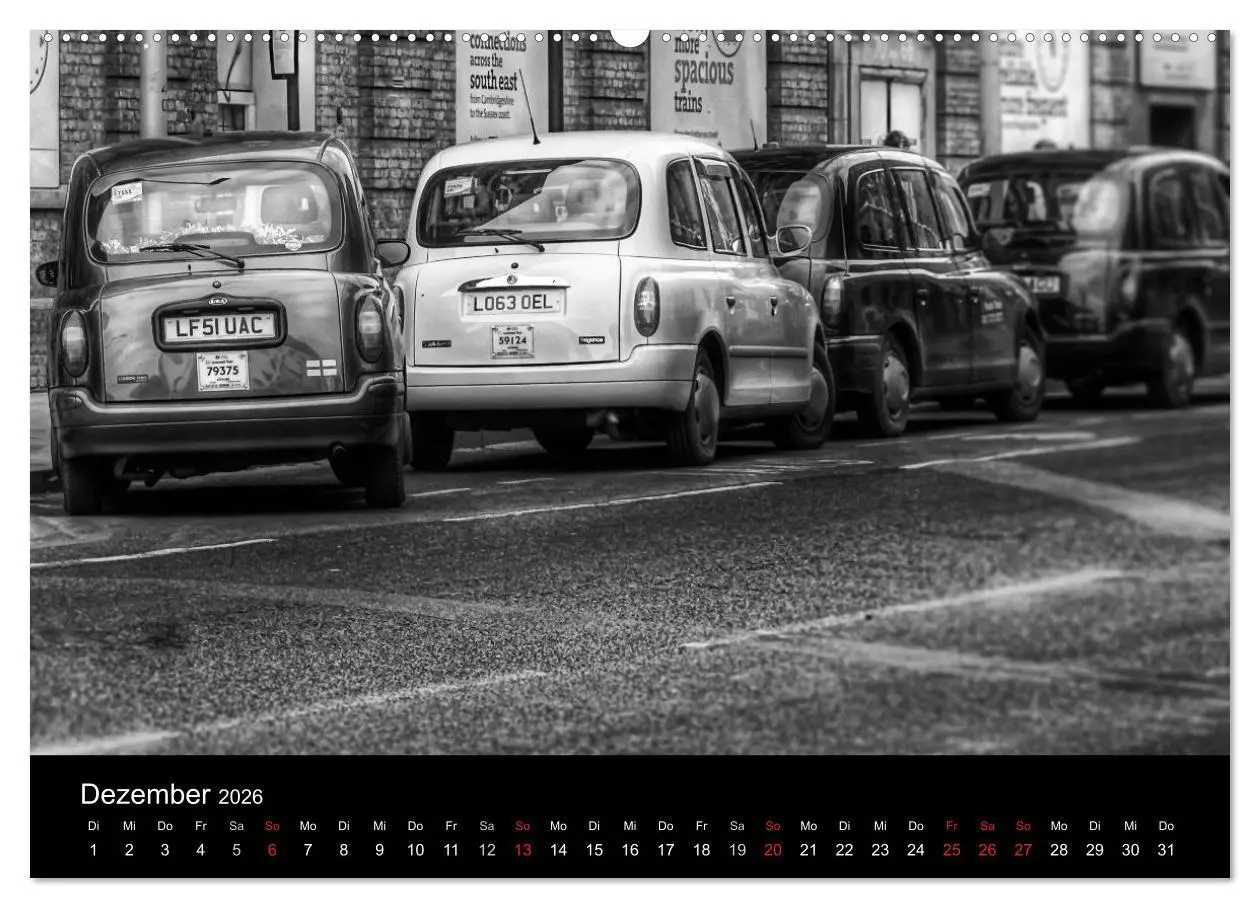 Bild: 9783516014488 | Unterwegs in London (hochwertiger Premium Wandkalender 2026 DIN A2...