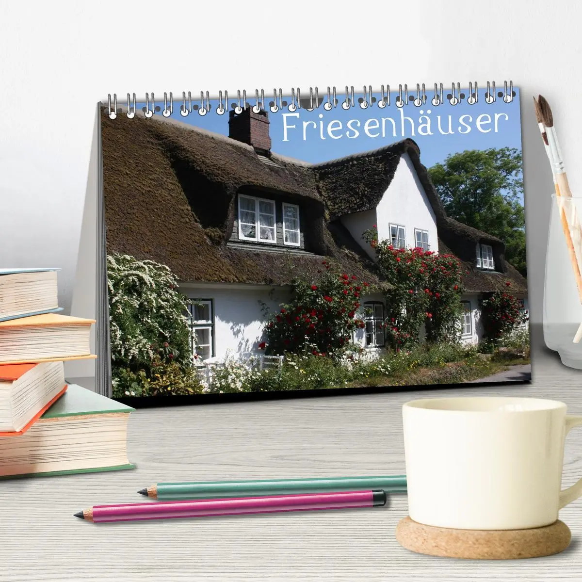 Bild: 9783516184488 | Friesenhäuser (Tischkalender 2026 DIN A5 quer), CALVENDO...
