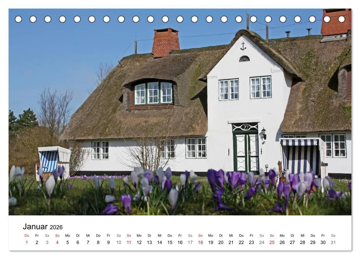 Bild: 9783516184488 | Friesenhäuser (Tischkalender 2026 DIN A5 quer), CALVENDO...