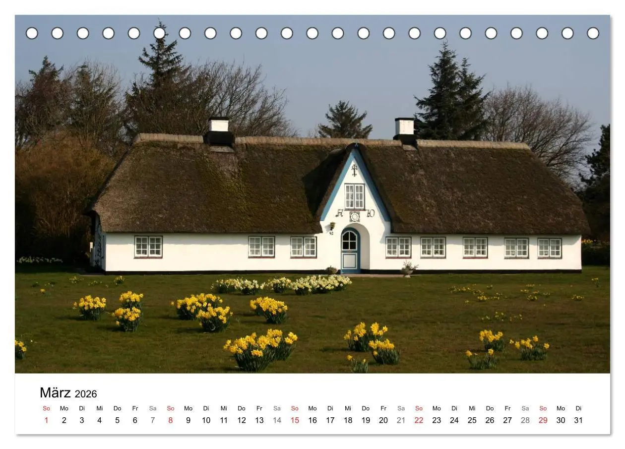 Bild: 9783516184488 | Friesenhäuser (Tischkalender 2026 DIN A5 quer), CALVENDO...