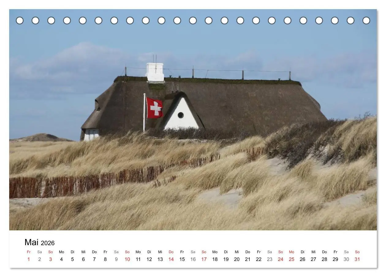 Bild: 9783516184488 | Friesenhäuser (Tischkalender 2026 DIN A5 quer), CALVENDO...