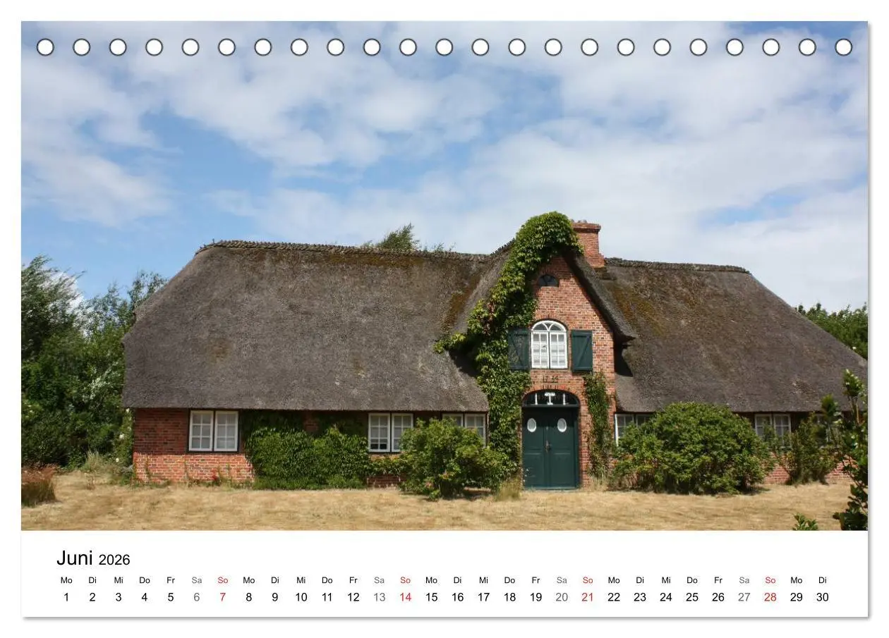 Bild: 9783516184488 | Friesenhäuser (Tischkalender 2026 DIN A5 quer), CALVENDO...