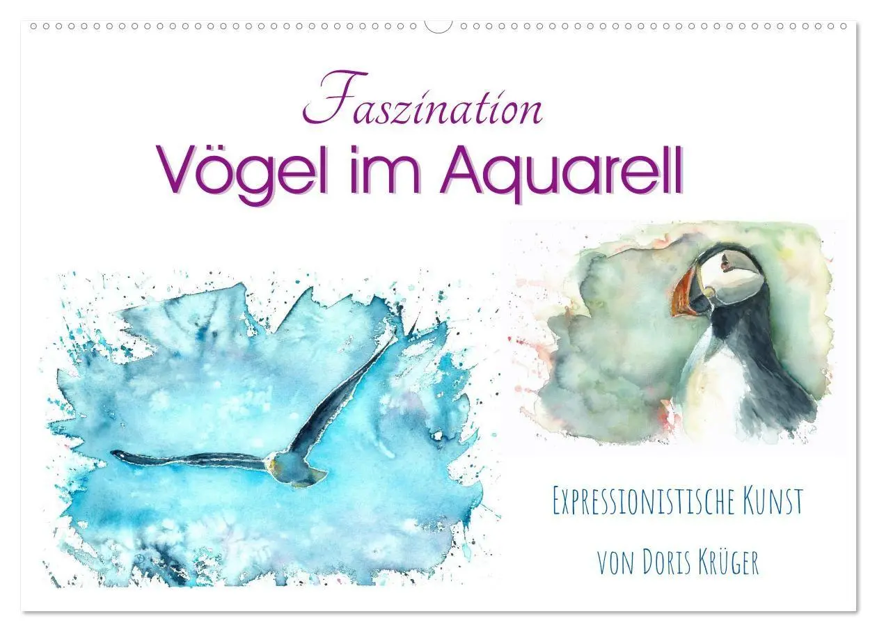 Cover: 9783516704488 | Faszination Vögel im Aquarell - Expressionistische Kunst von Doris...