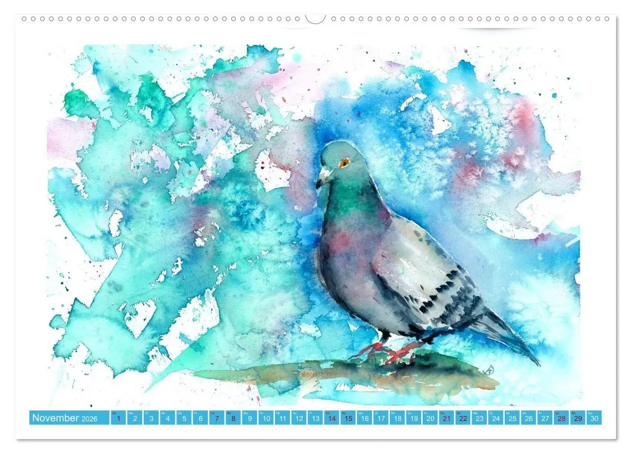 Bild: 9783516704488 | Faszination Vögel im Aquarell - Expressionistische Kunst von Doris...