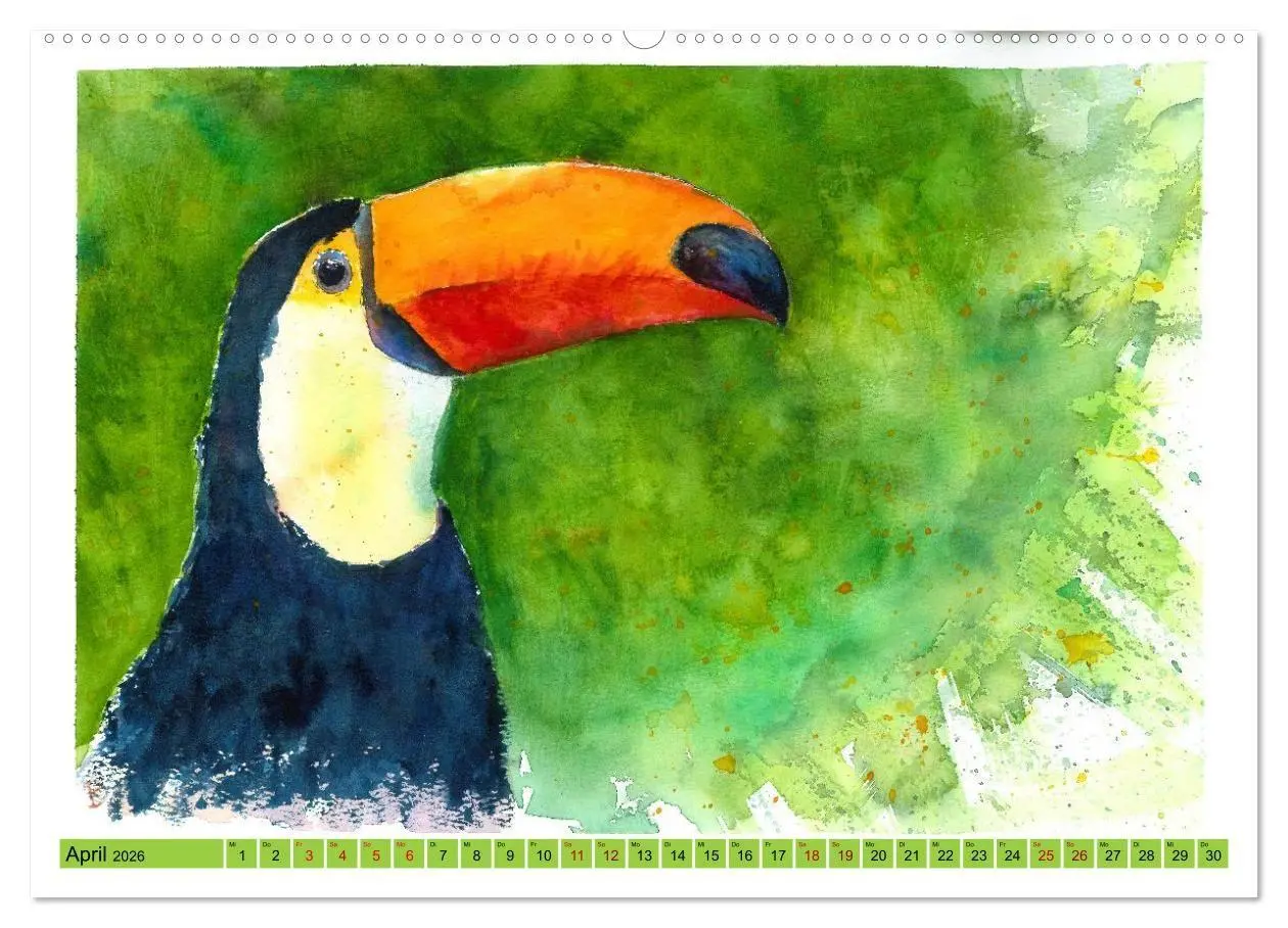 Bild: 9783516704488 | Faszination Vögel im Aquarell - Expressionistische Kunst von Doris...
