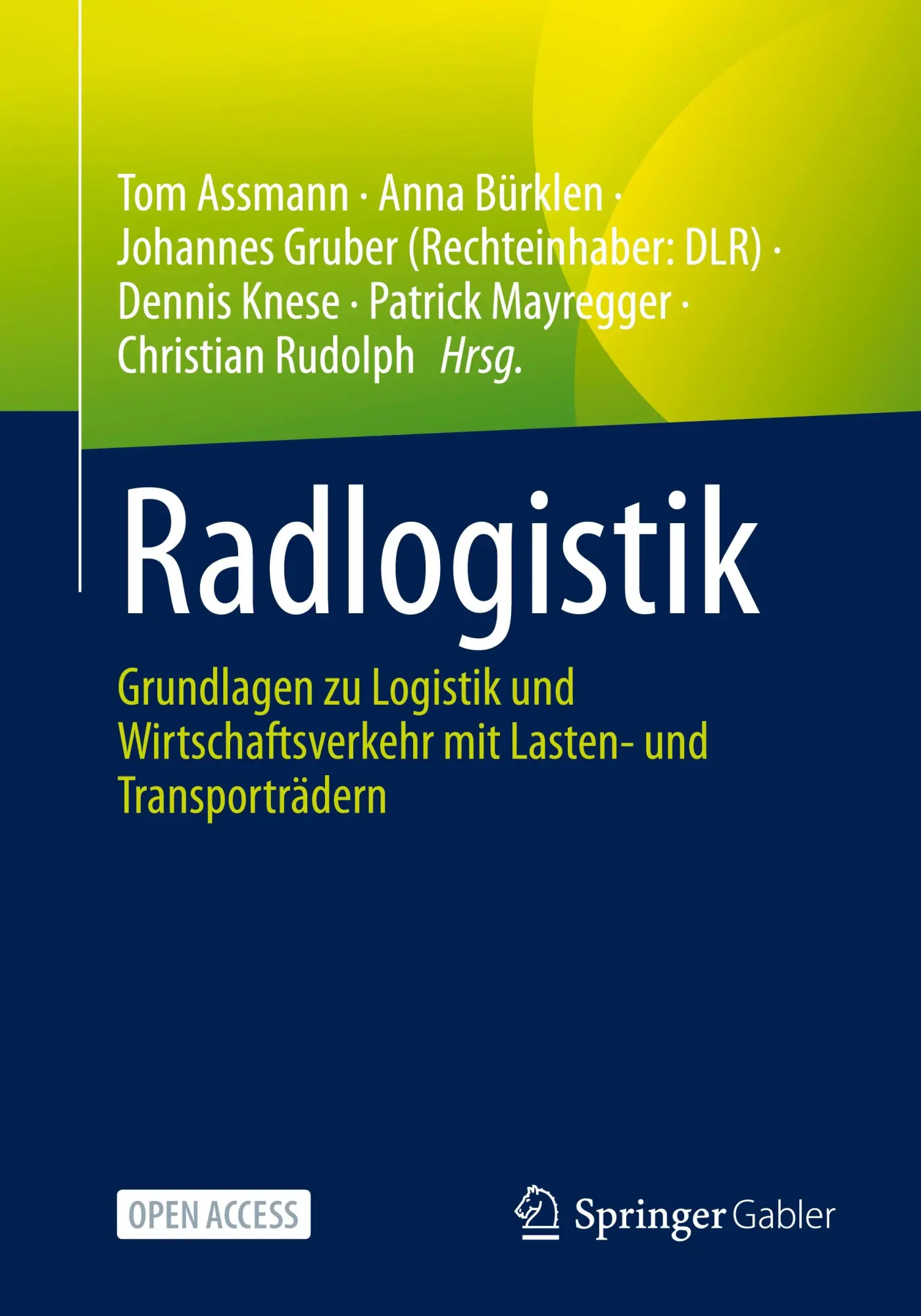 Cover: 9783658444488 | Radlogistik | Tom Assmann (u. a.) | Taschenbuch | xv | Deutsch | 2024