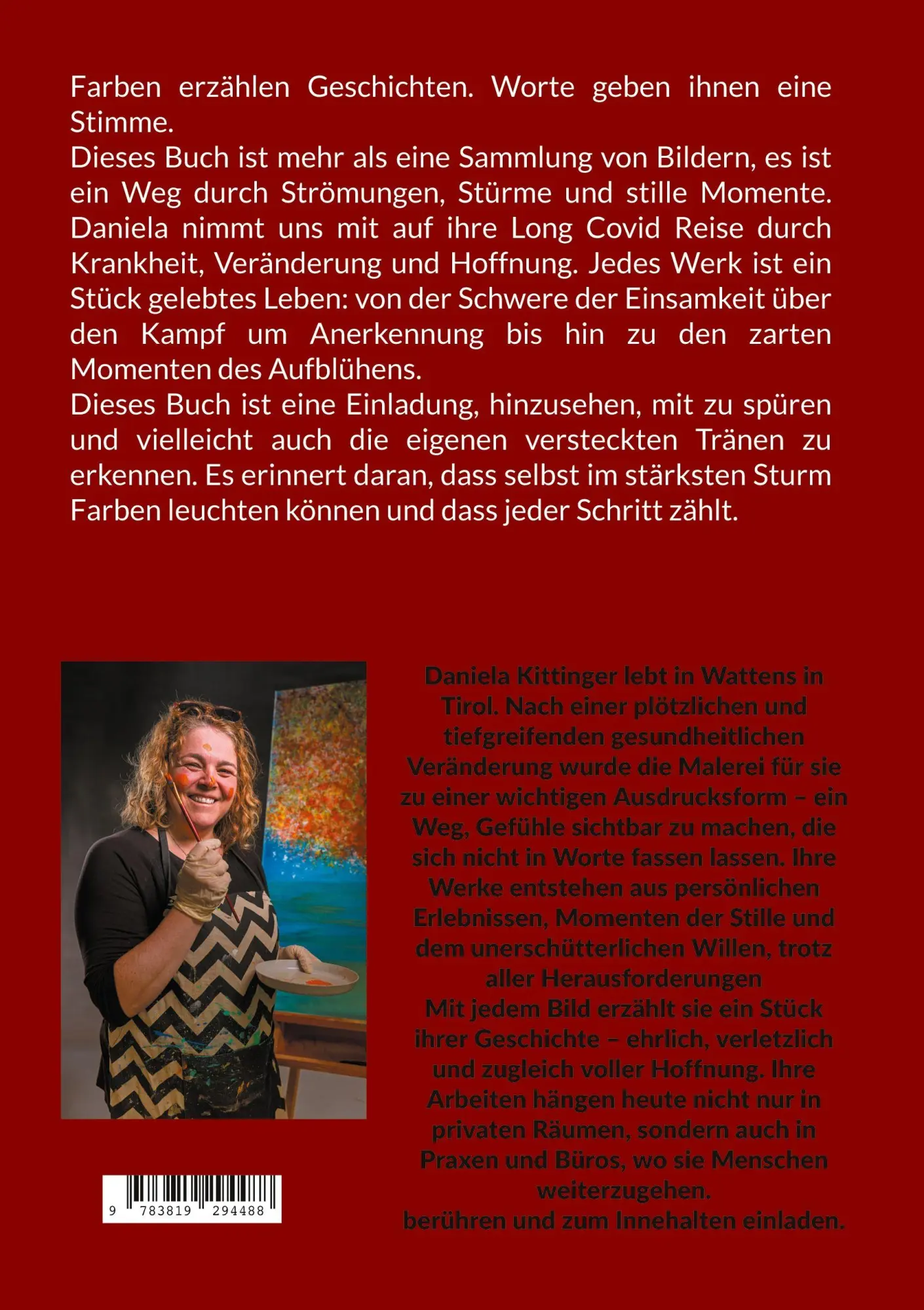 Rückseite: 9783819294488 | Hidden Tears | Daniela Kittinger | Taschenbuch | 122 S. | Deutsch