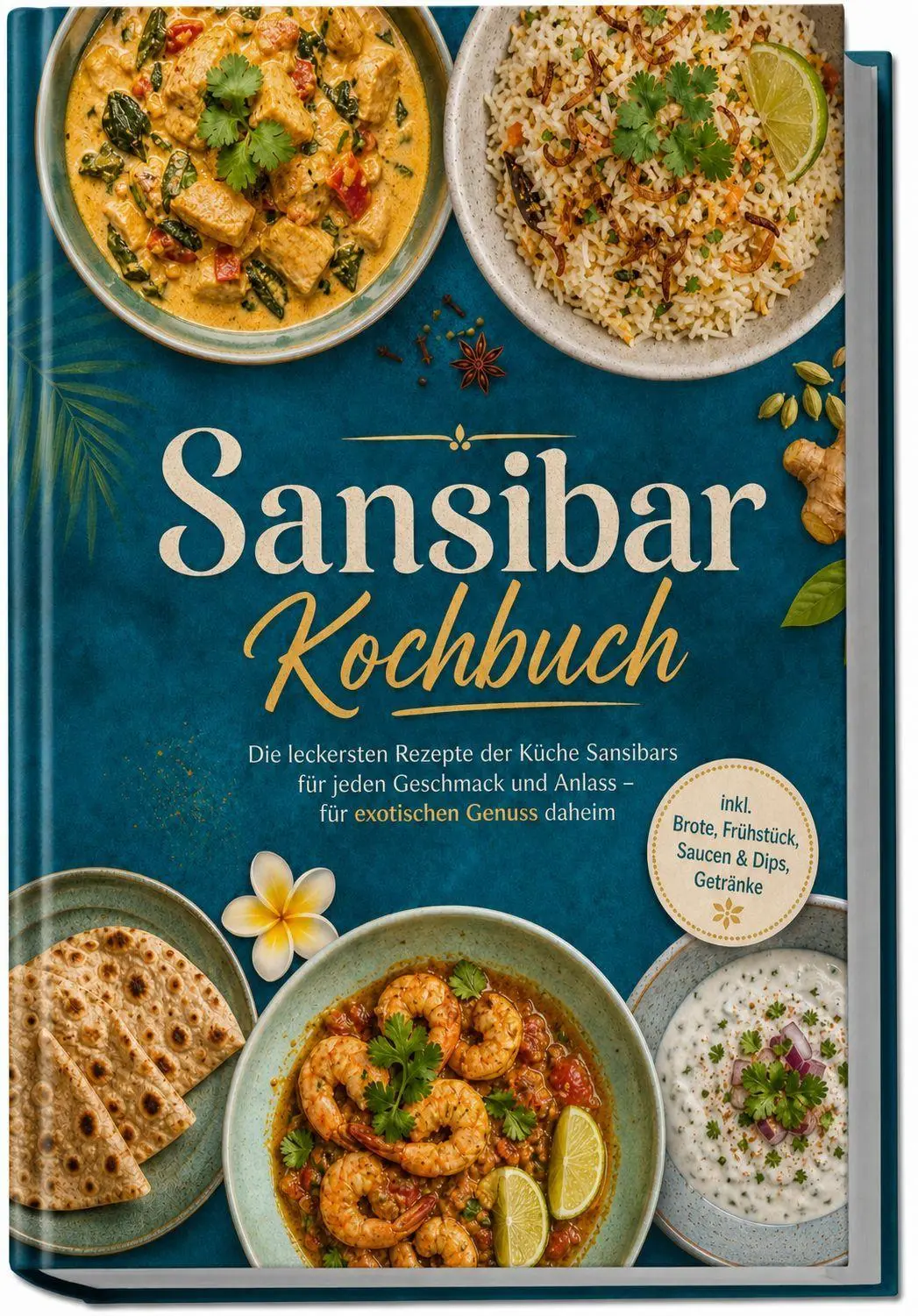 Cover: 9783989104488 | Sansibar Kochbuch: Die leckersten Rezepte der Küche Sansibars für...