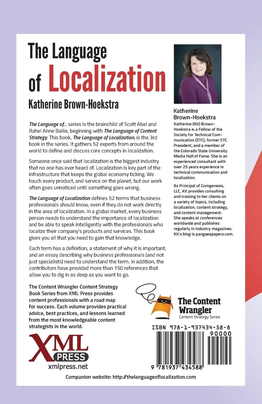 Rückseite: 9781937434588 | The Language of Localization | Katherine Brown-Hoekstra | Taschenbuch