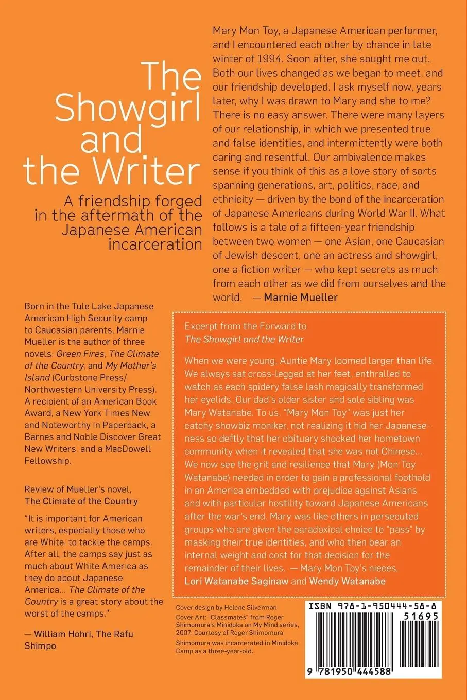Rückseite: 9781950444588 | The Showgirl and the Writer | Marnie Mueller | Taschenbuch | Englisch
