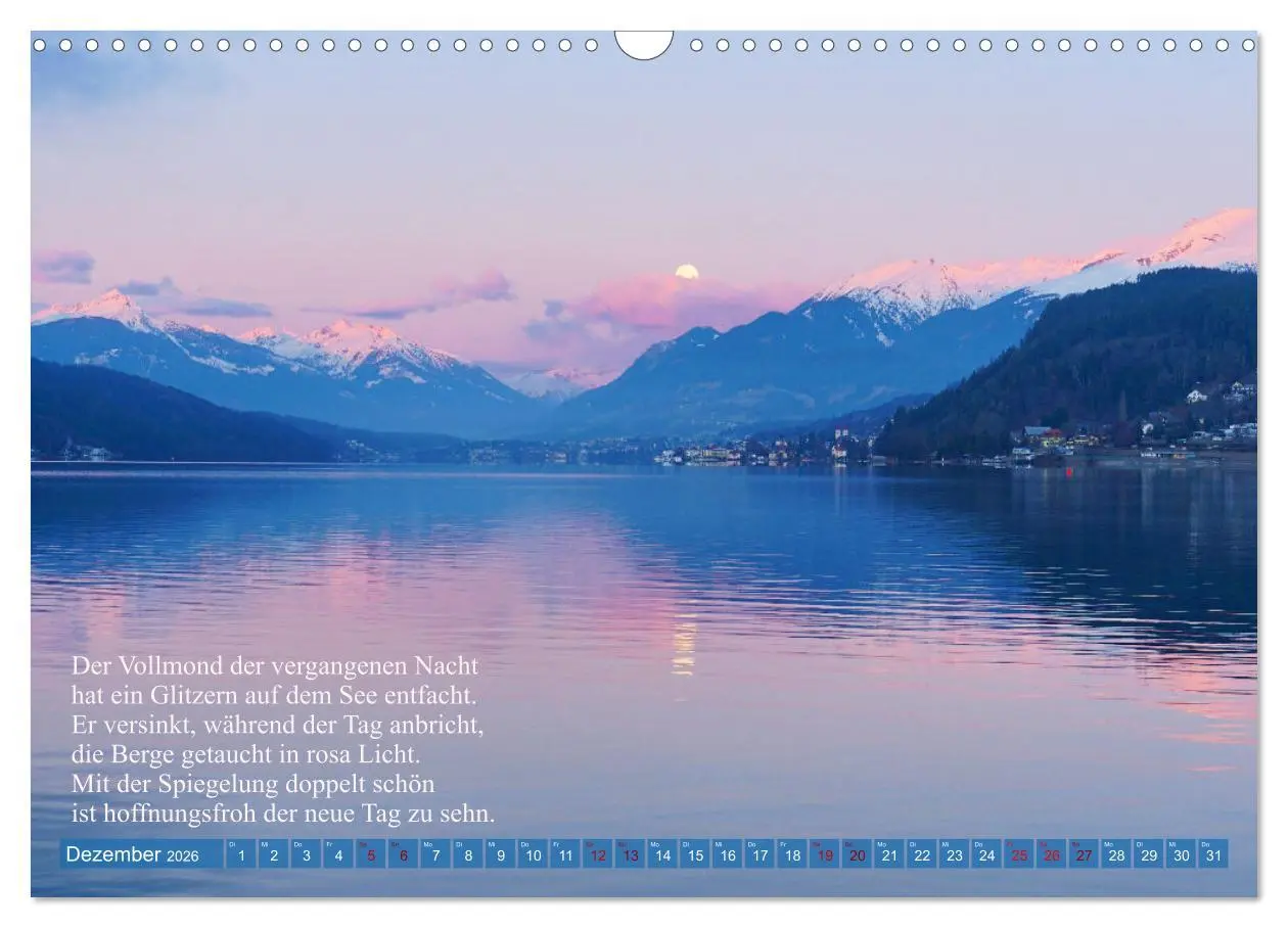 Bild: 9783457534588 | Naturschönheiten und Poesie in Kärnten und Umgebung (Wandkalender...