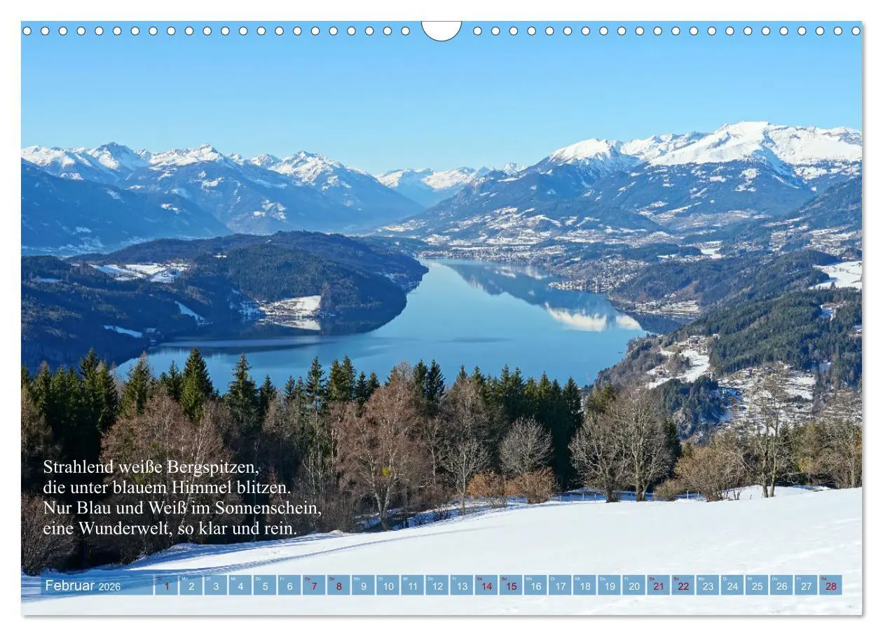 Bild: 9783457534588 | Naturschönheiten und Poesie in Kärnten und Umgebung (Wandkalender...