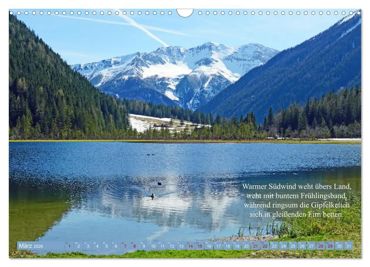 Bild: 9783457534588 | Naturschönheiten und Poesie in Kärnten und Umgebung (Wandkalender...