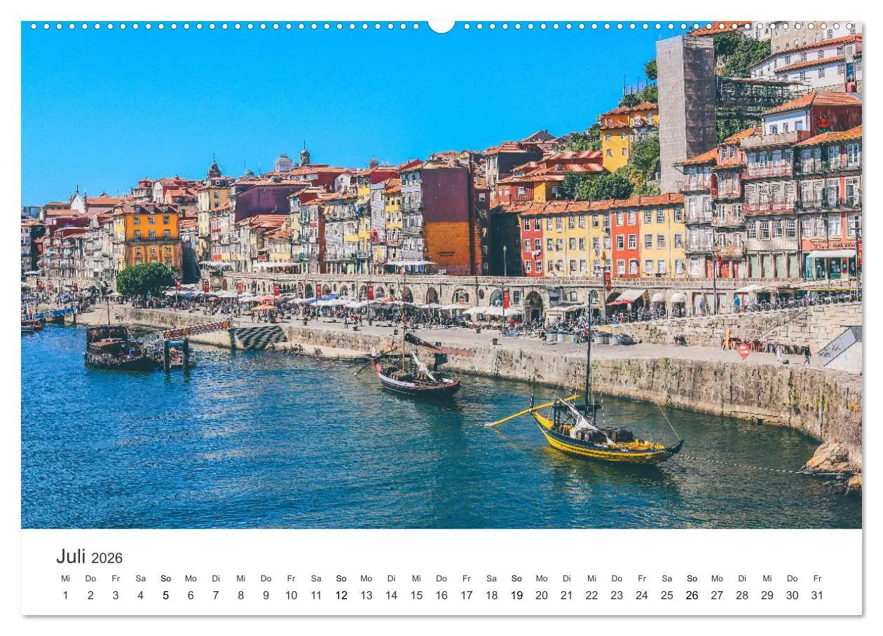 Bild: 9783457914588 | Sonnige Grüße aus Portugal (Wandkalender 2026 DIN A2 quer),...