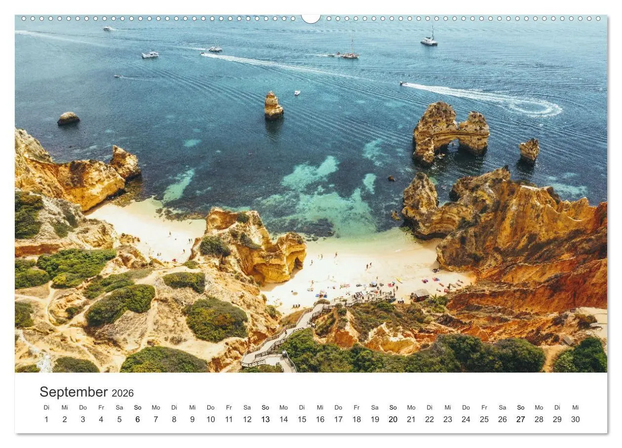 Bild: 9783457914588 | Sonnige Grüße aus Portugal (Wandkalender 2026 DIN A2 quer),...